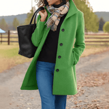 EVE™ | Elegant Buttoned Coat – Timeless Elegance
